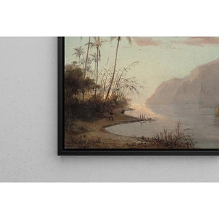 Un ruisseau à Saint-Thomas Îles Vierges - Camille Pissarro | Reproduction Tableau Décoration murale affiche copie