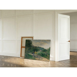 Une route à Louveciennes - Pierre-Auguste Renoir | Reproduction Tableau Décoration murale affiche copie