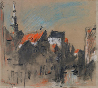 Une rue à Hambourg, Allemagne - Hercules Brabazon Brabazon