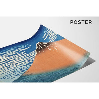 Vent du sud, ciel clair - Katsushika Hokusai | Reproduction Tableau Décoration murale affiche copie