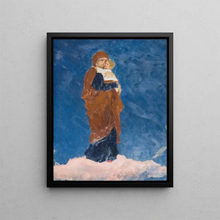 Victor Mikhailovich Vasnetsov - Virgin Mary study.webp