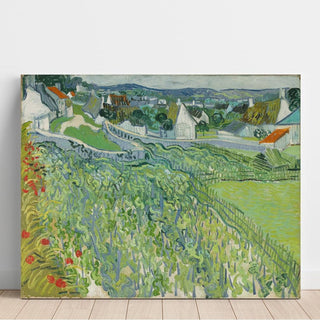 Vignobles d'Auvers - Vincent van Gogh | Reproduction Tableau Décoration murale affiche copie