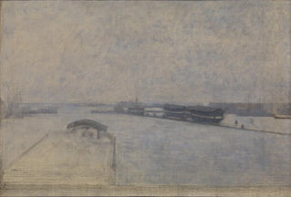 Vilhelm Hammershi - The Harbour of Copenhagen seen from Kvsthusgade.webp