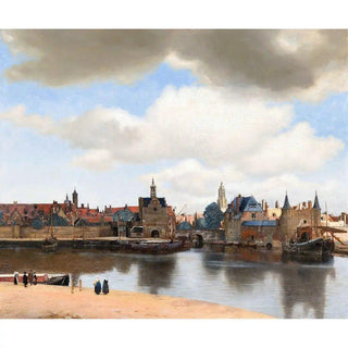 Vue de Delft - Johannes Vermeer | Reproduction Tableau Décoration murale affiche copie