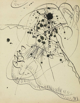 Wassily Kandinsky - Drawing after Blauer Fleck.webp