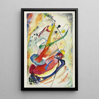 Wassily Kandinsky - Entwurf zu einem Wandbild fr Edwin R Campbell Nr 1.webp
