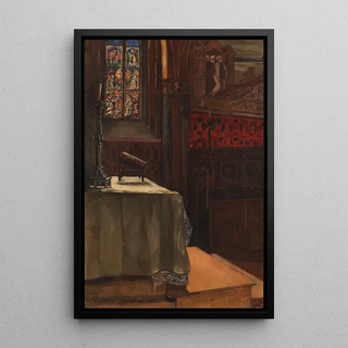 Wilhelm Trbner - Pippinger Kirche bei Pasing.webp