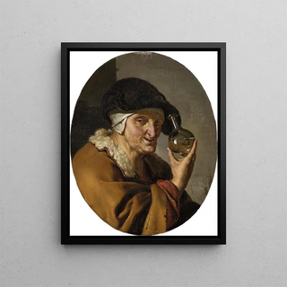Willem Van Mieris - An Old Woman with Urine Glass The Quack.webp