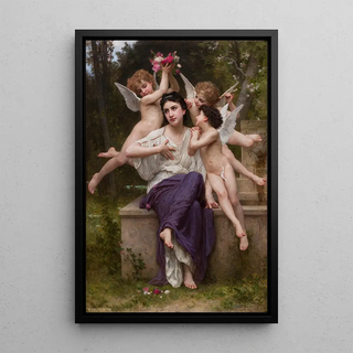 William Bouguereau - Dream of Spring Rve de printemps.webp