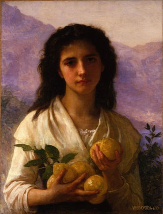 William Bouguereau - Girl Holding Lemons.webp