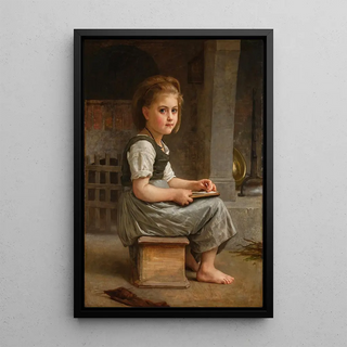 William Bouguereau - La petite colire The Little Schoolgirl.webp
