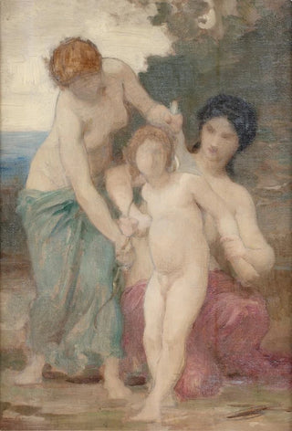 William Bouguereau - Two women putto.webp