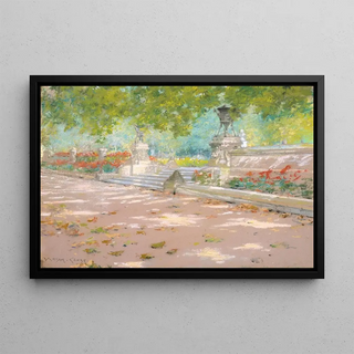 William Merritt Chase - Terrace Prospect Park.webp