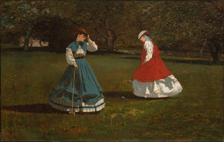 Winslow Homer - A Game of Croquet.webp