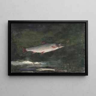 Winslow Homer - Leaping Trout.webp