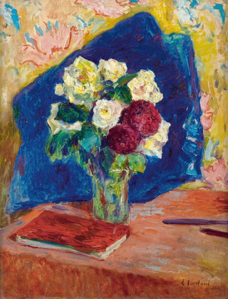 douard Vuillard - Le Bouquet Et Le Livre.webp