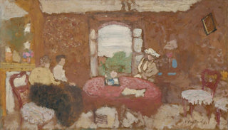 douard Vuillard - Lucy Hessel en visite Cricquebuf.webp