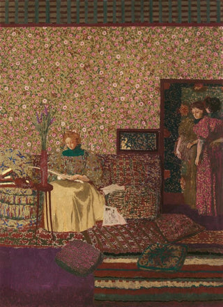 douard Vuillard - Personnages dans un intrieur Lintimit.webp