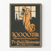 Vintageposter för fotografiskt pris 10 000 Mark