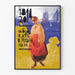 Ukrainsk dekorativ poster 1814-2014 - Vintage konstnärlig poster