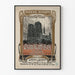 Vintageposter Notre Dame de Paris Victor Hugo