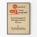 Vintage typografisk poster 1916-1917 The Marchbanks Press