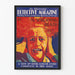 Vintageposter för Magazin Detektiv The Screaming Death