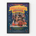 Vintageposter för Internationella orgelfestivalen i Barbarie 1996