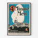 Vintageposter 4 Minute Men - Officiellt meddelande från Washingtons regering