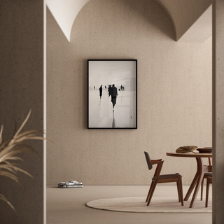 Dekorativ designertavla - Urbana silhuetter