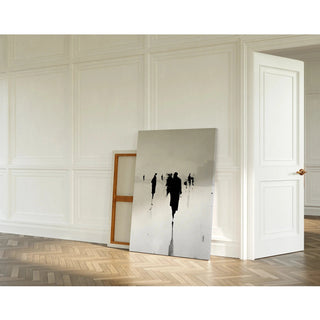 Dekorativ designertavla - Urbana silhuetter