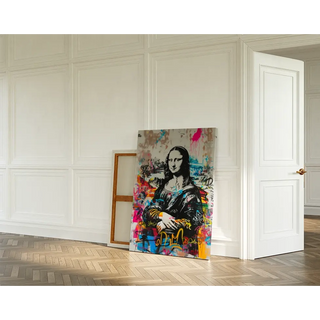 Tableau Street Art – La Joconde Urbaine