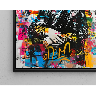 Tableau Street Art – La Joconde Urbaine