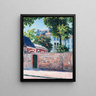 Hus i Argenteuil - Gustave Caillebotte