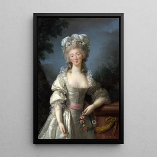 Marie Antoinette och hennes barn vid Trianon av Adolf Ulrik Wertmüller