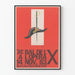 Vintageposter 74:e Balen av X vid Operan 1963