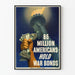 Vintageposter: 85 miljoner amerikaner äger krigsobligationer