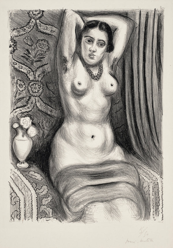 Torse à l’aiguière, 1927 – dessin d’Henri Matisse