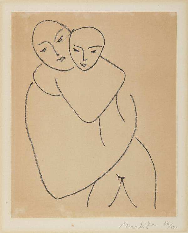 Vierge et enfant, 1950-1951 – dessin d’Henri Matisse