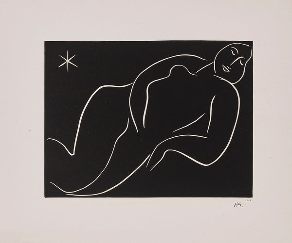 Nu à l’étoile, 1938 – œuvre graphique d’Henri Matisse