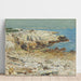 Reproduktion av målningen av A North East Headland - Childe Hassam