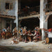 À la posada dans la taverne - Francisco Domingo Marqués — vy av konstverket