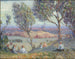 Vue depuis Arlington Heights avec des tentes Chautauqua et le monument de Washington en arrière-plan - A H O Rolle — vy av konstverket