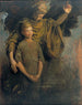 Pojke och ängel - Abbott Handerson Thayer — vy av konstverket