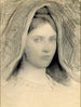 Tête de Mary B. Thayer - Abbott Handerson Thayer — vy av konstverket