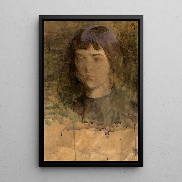 Marie - Abbott Handerson Thayer — inramlat konstverk på väggen