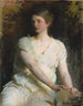 Ung kvinna - Abbott Handerson Thayer — vy av konstverket