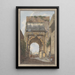 Reproduktion av målningen Arc de Titus - Abraham Louis Rodolphe Ducros
