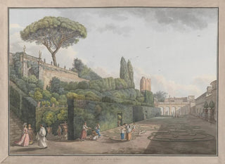 AbrahamLouisRodolphe Ducros - Garden of Palazzo Colonna.webp