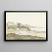 Vue de Barletta située sur la côte - Abraham Louis Rodolphe Ducros — inramlat konstverk på väggen
